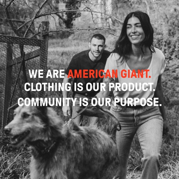 America Giant Slub Crew White Long Sleeved Cotton Shirt - Picture 10 of 11